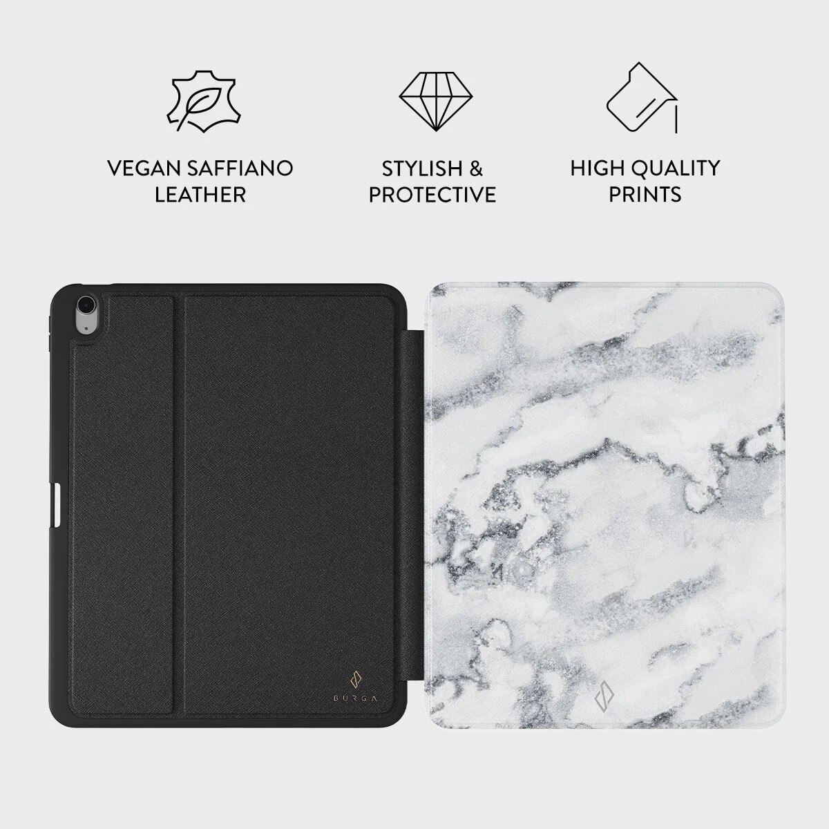 Capa Burga para iPad Air 13 - White Winter 2