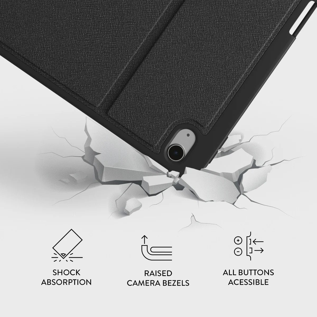 Capa Burga para iPad Air 13 - White Winter 3