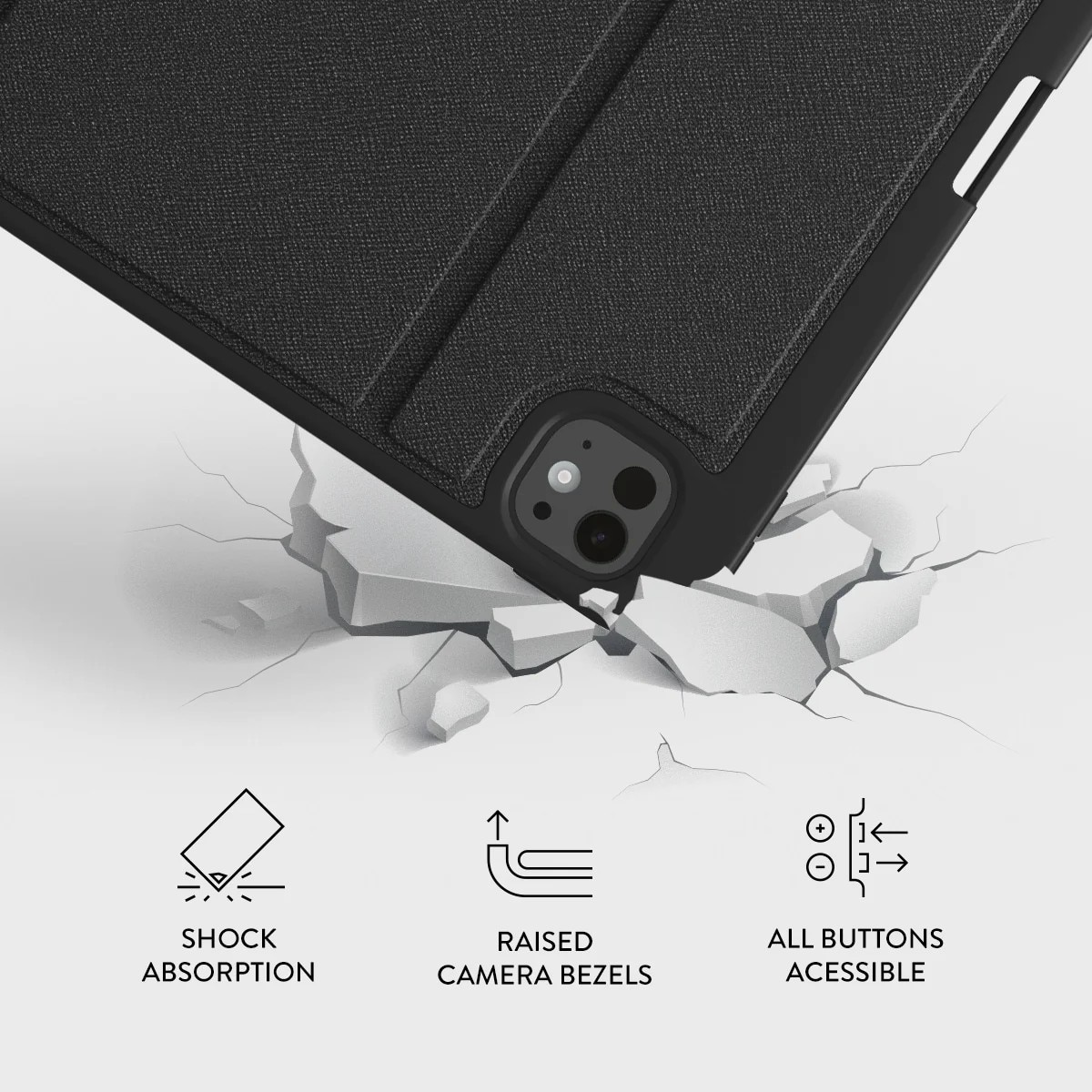 Capa Burga para iPad Pro 11 (5ª Geração) - Almond Latte 3