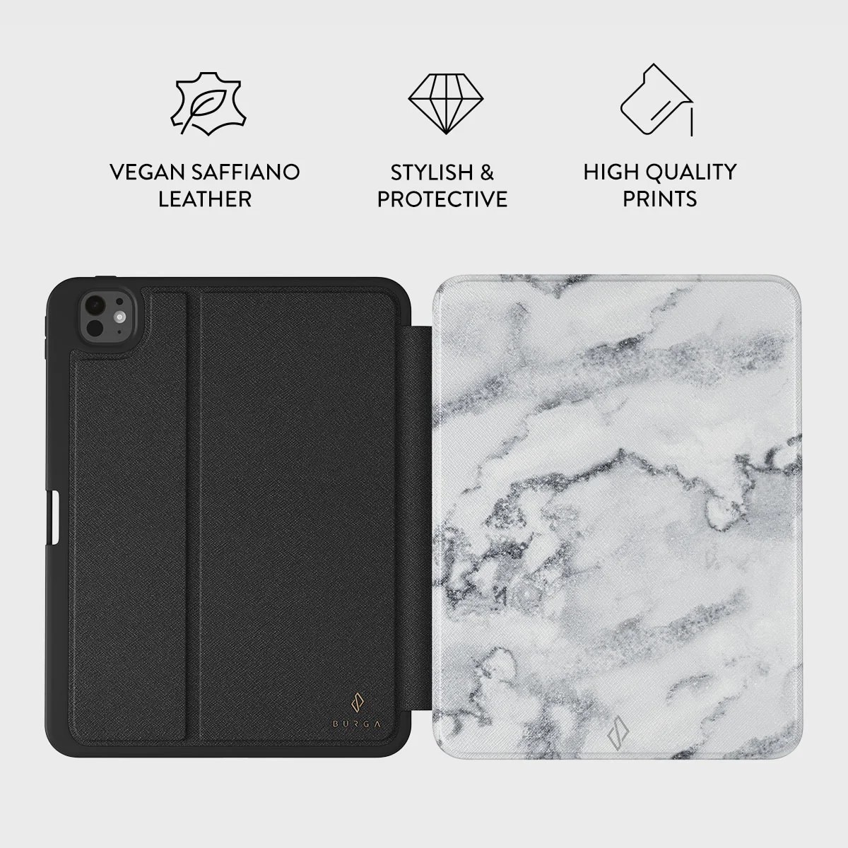 Capa Burga para iPad Pro 11 (5ª Geração) - White Winter 2