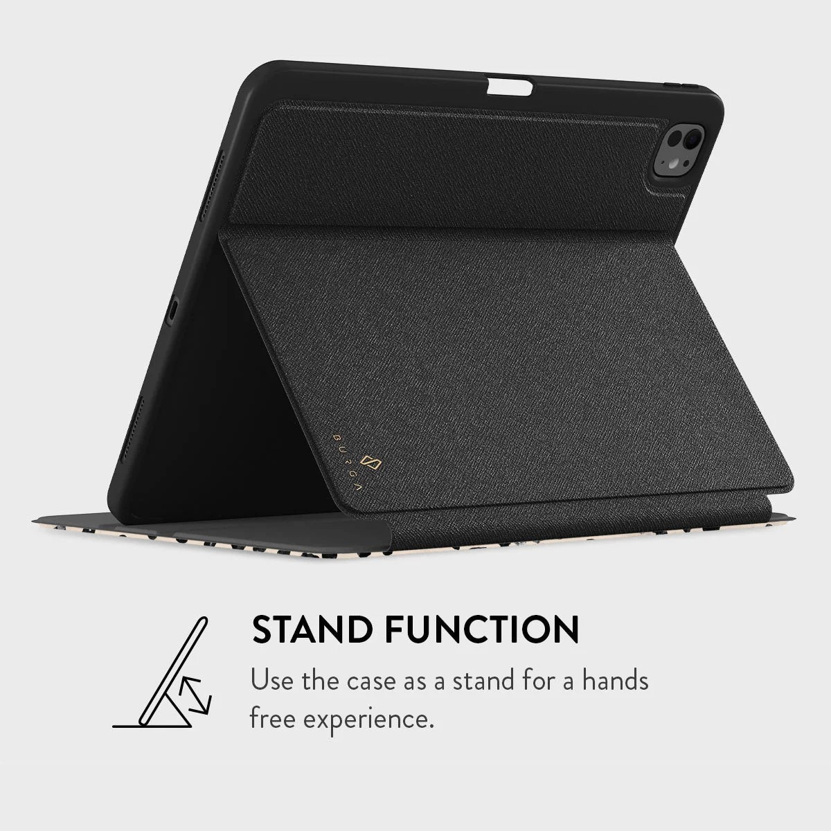 Capa Burga para iPad Pro 13 - Almond Latte 5