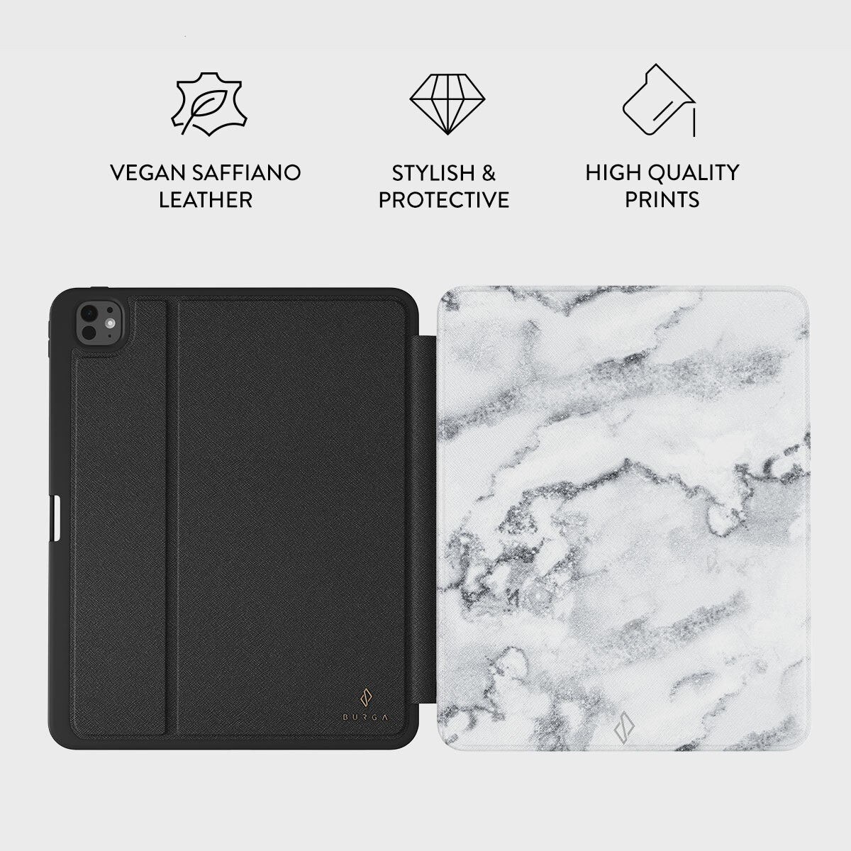 Capa Burga para iPad Pro 13 - White Winter 2