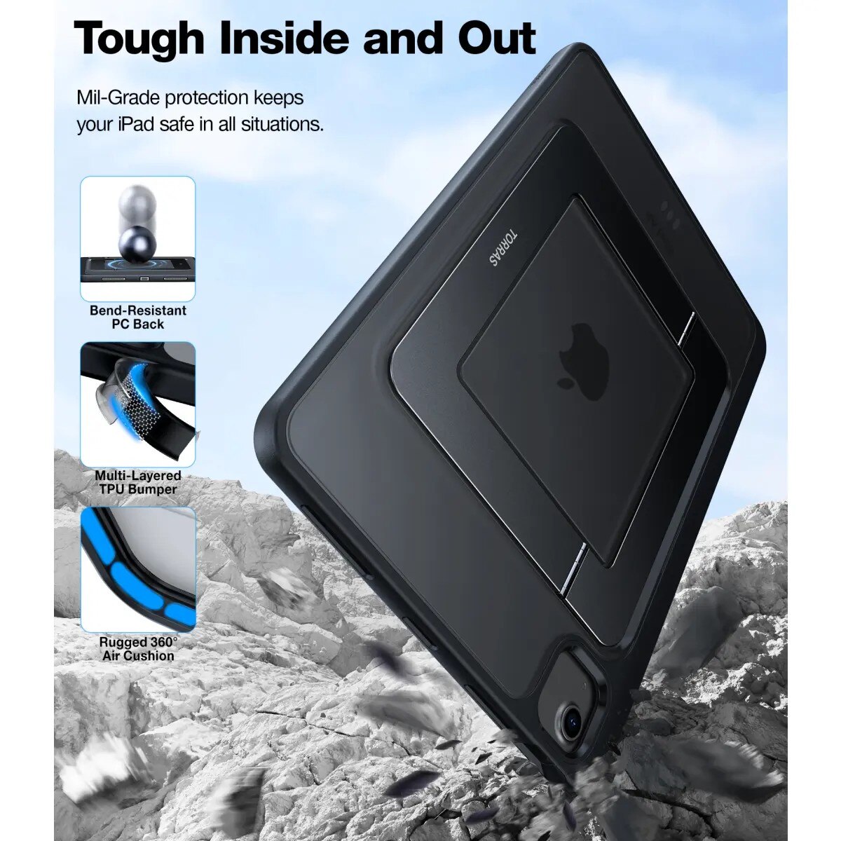 Capa Torras Duo Series Case Ipad 13" (13ª Geração) 5