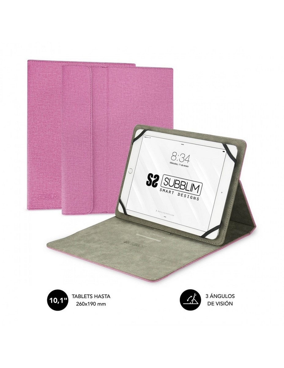 Imagem 0 de Capa para Tablet 10.1"  - Rosa