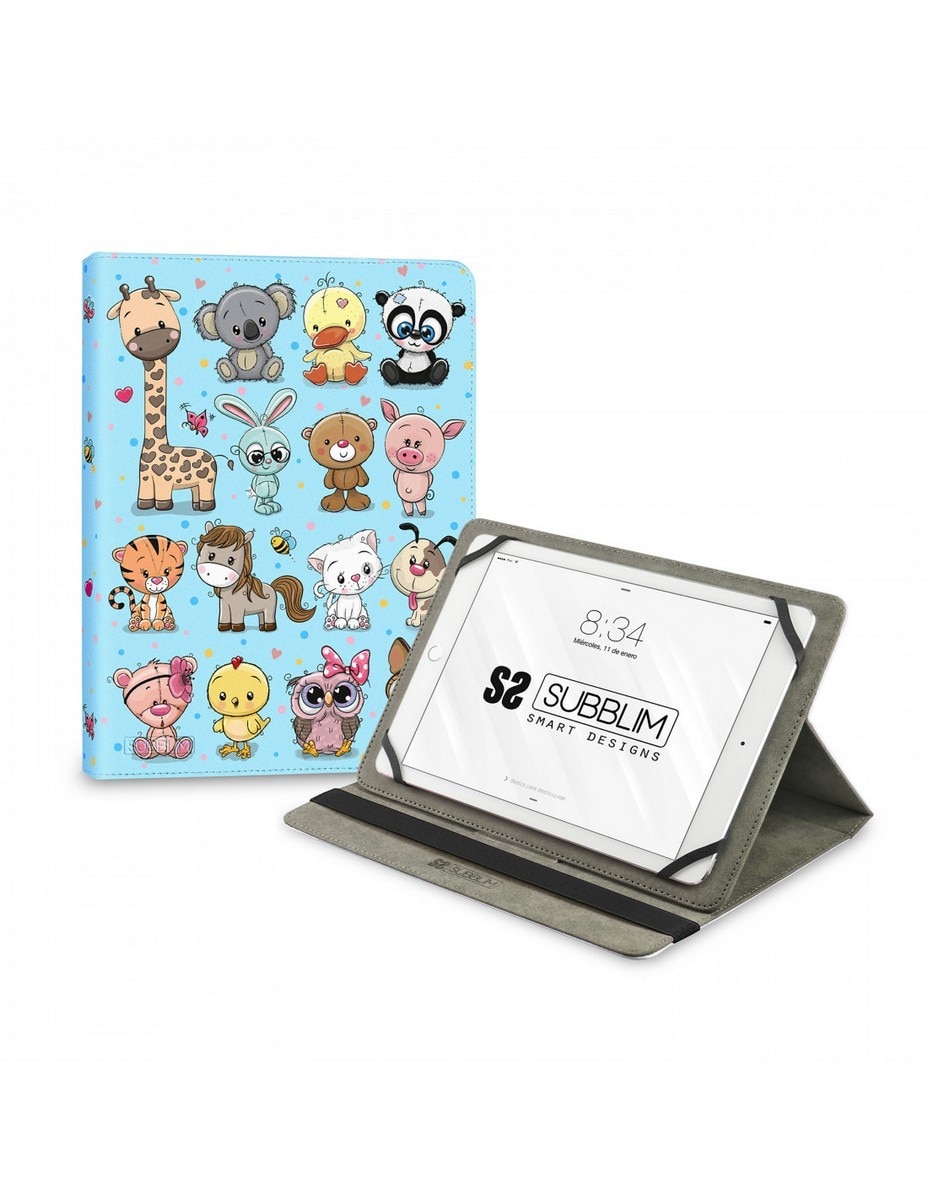 Imagem 0 de Capa para Tablet Universal Subblim Trendy Animals de 9,6" a 11"