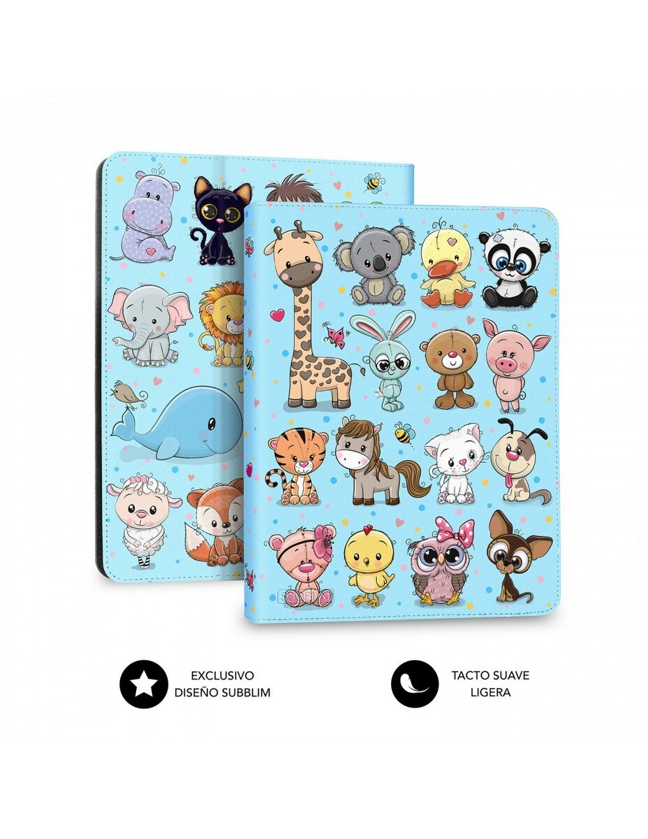 Capa para Tablet Universal Subblim Trendy Animals de 9,6" a 11" 2