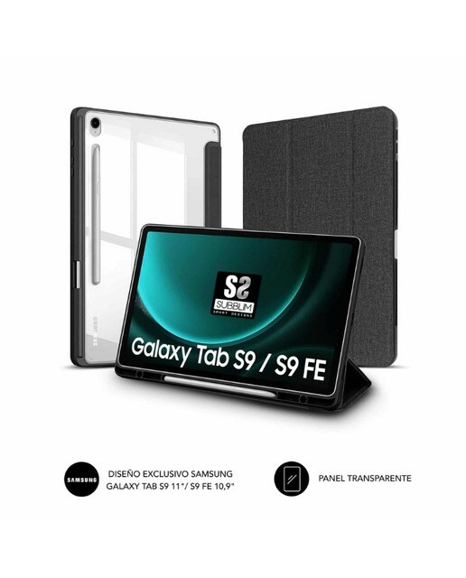 Imagem 0 de Capa Subblim Clear Shock Case para Tablet Samsung Galaxy Tab S9 11" - Preto