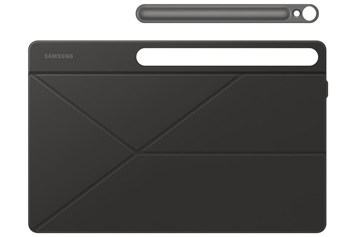Capa Samsung Smart Book Cover para Galaxy Tab S10 FE+ - Preto Preto-1