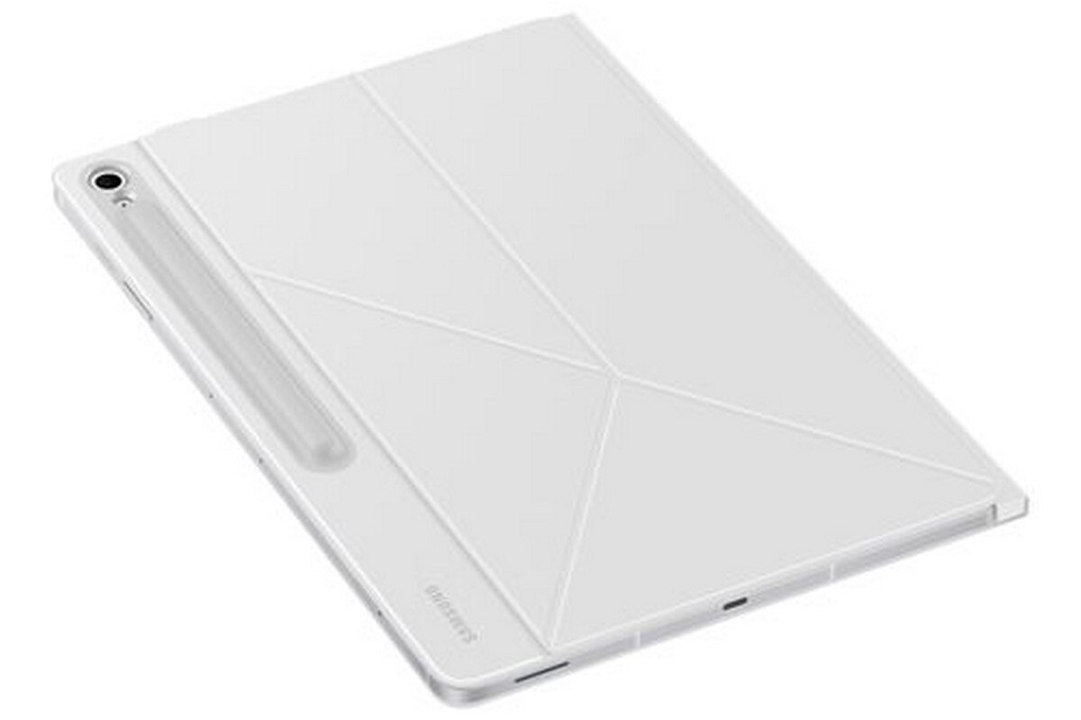 Capa Samsung Smart Book Cover para Galaxy Tab S10 FE+ - Branco Branco-3