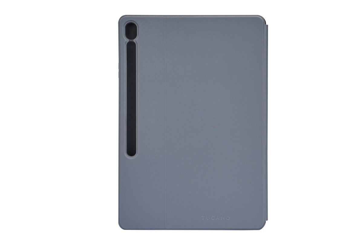 Capa Tucano para Tablet Samsung Glalaxy S10 FE+ 13.1" Funcionalidade Stand, Presilha para Caneta - Cinza Cinzento-escuro-2