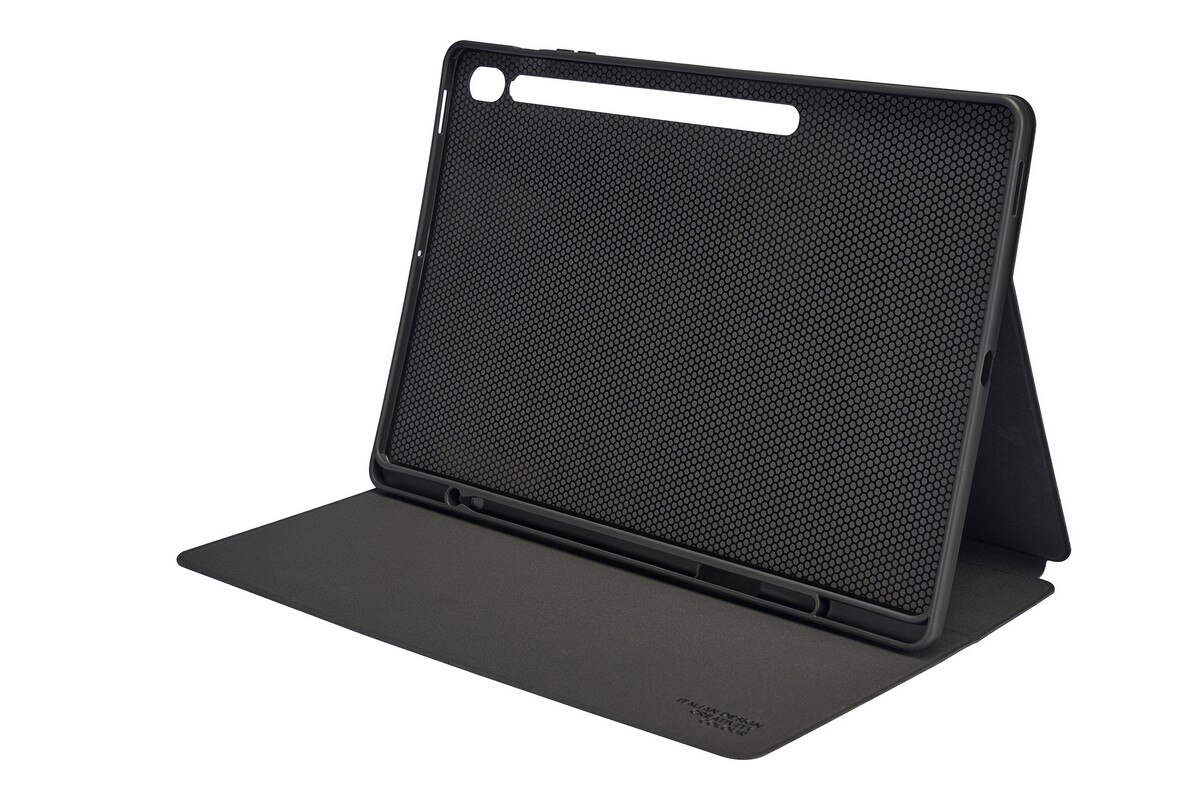 Capa Tucano para Tablet Samsung Glalaxy S10 FE+ 13.1" Funcionalidade Stand, Presilha para Caneta - Cinza Cinzento-escuro-5