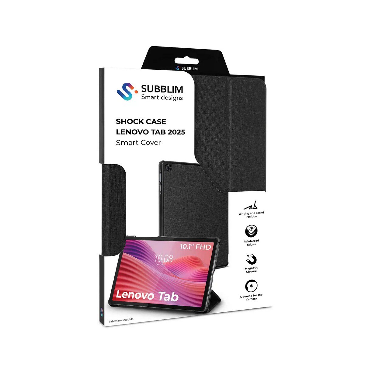 Capa Subblim Shock Case Lenovo Tab 10,1" Preto-5