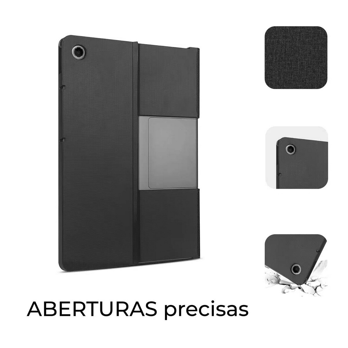 Capa Subblim Shock Case Lenovo Tab Plus 11,5" Preto-2