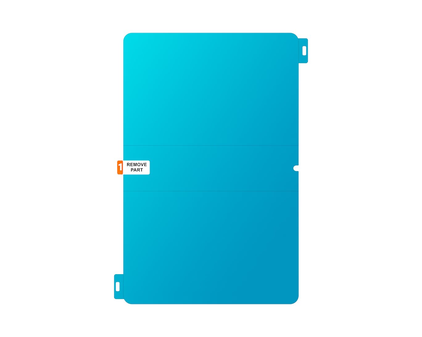 Protetor de Ecrã Samsung Anti-Refletor Tab S11 - Transparente Transparente-2