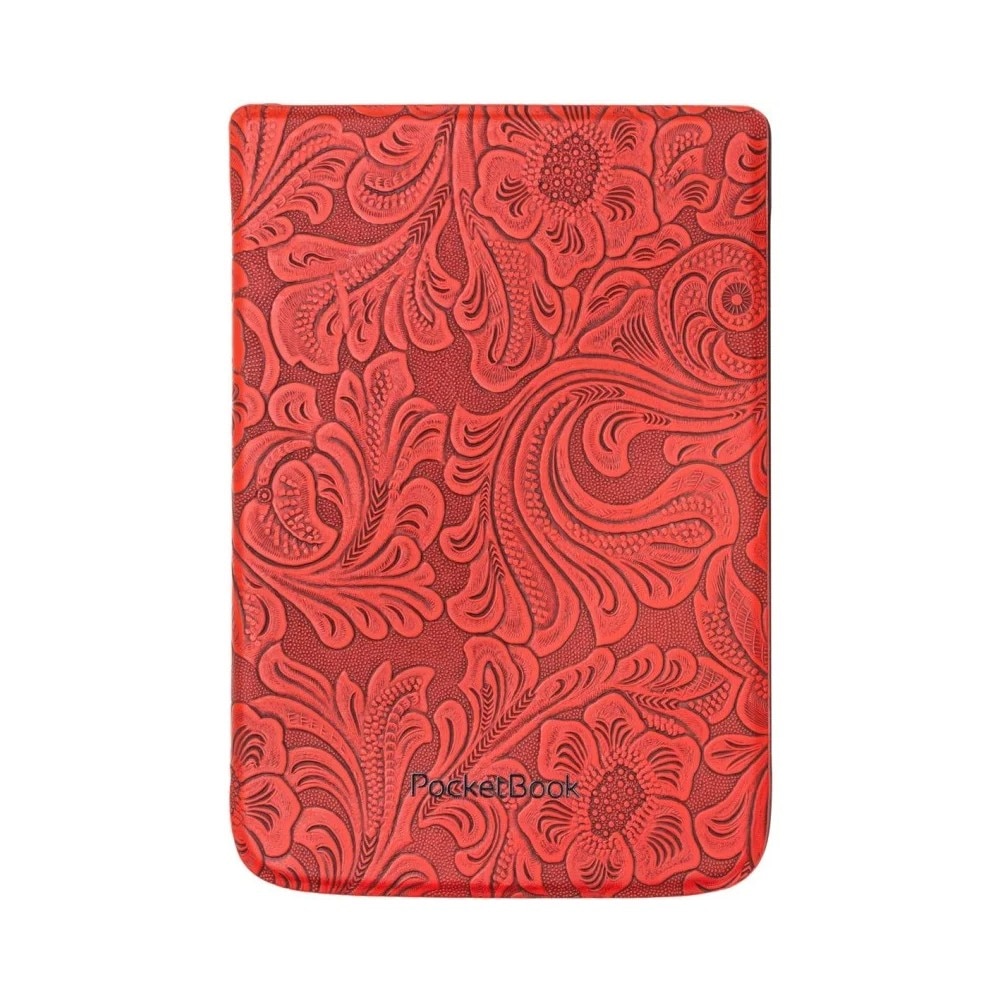 Capa Pocketbook para E-Reader - Floral Vermelho Vermelho-1