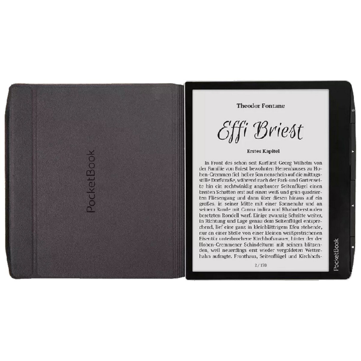 Capa PocketBook Flip para ERA Pocketbook - Bege Bege-5