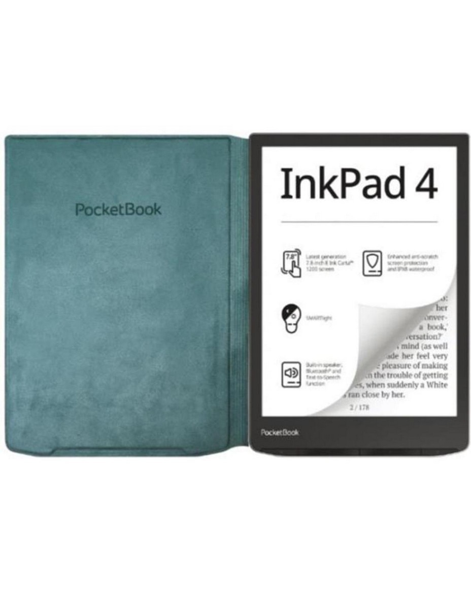 Capa PocketBook Flip para InkPad 4 / InkPad Color 2 / InkPad Color 3 PocketBook - Verde Verde-1