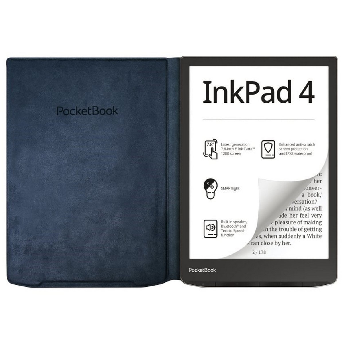Capa PocketBook Charge para InkPad 4 / InkPad Color 2 / InkPad Color 3 Pocketbook - Azul 5