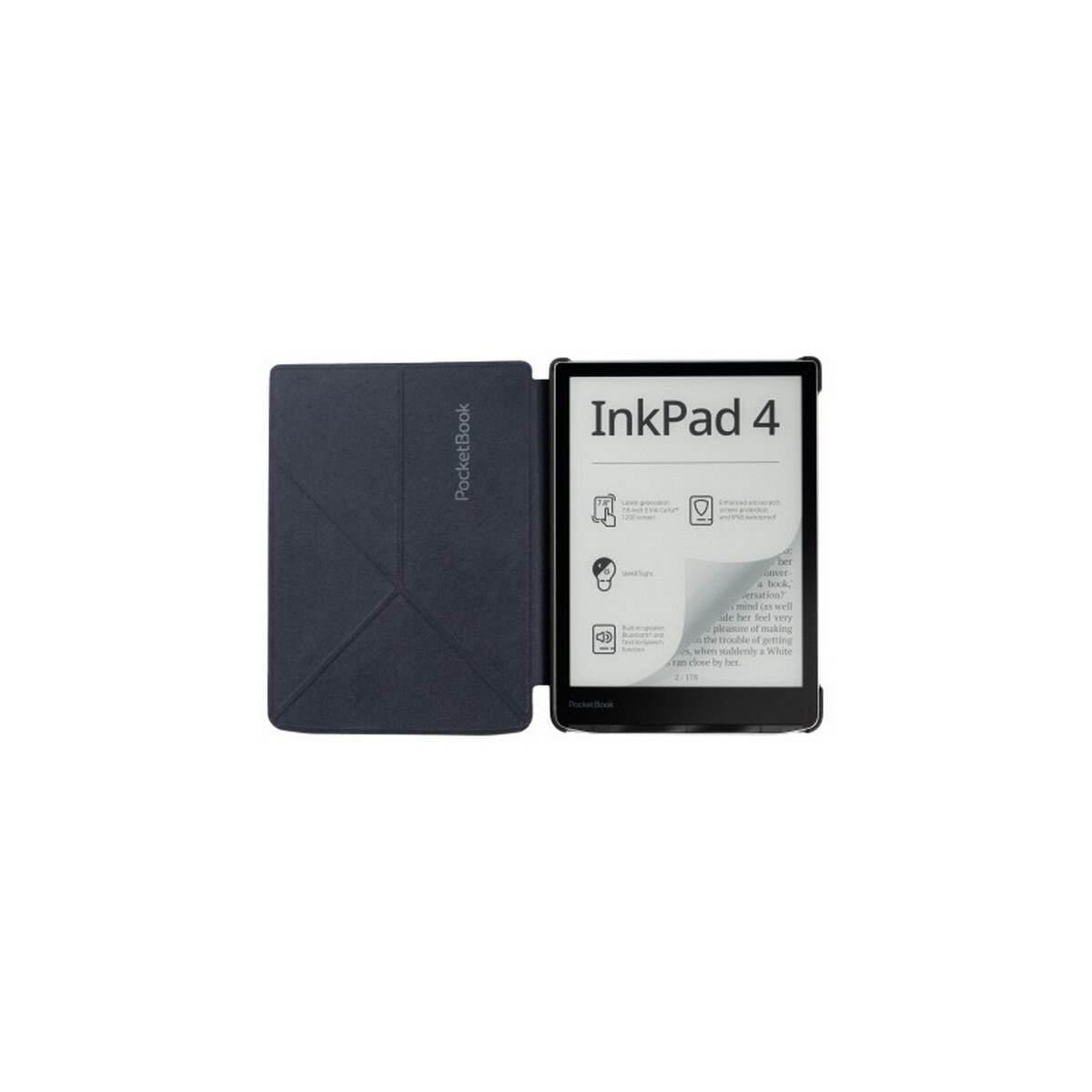 Capa PocketBook Origami para InkPad 4 / InkPad Color 2 / InkPad Color 3 Pocketbook - Preto 5
