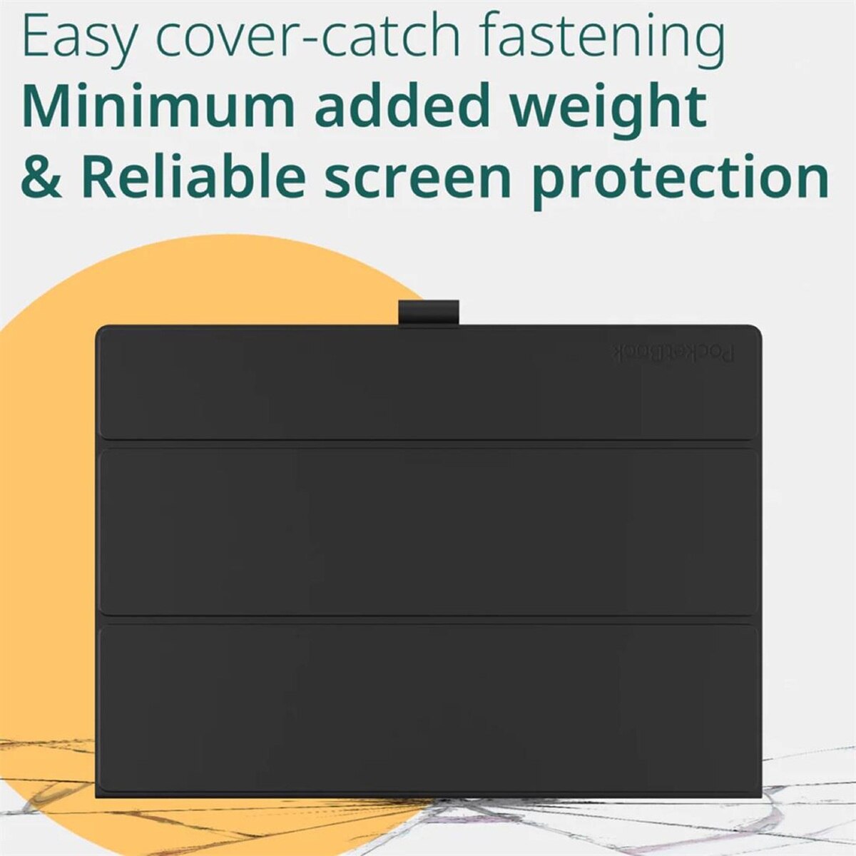 Capa PocketBook Flip Cover FL-1041-BK-WW 10.3" - Black Preto-4
