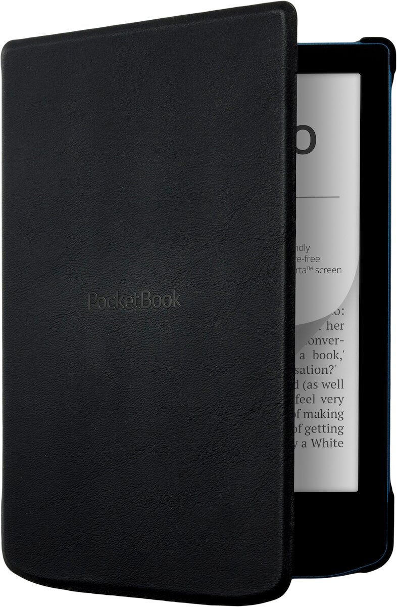 Capa PocketBook Shell Preto de 6" para e-Readers da Série Verse 2
