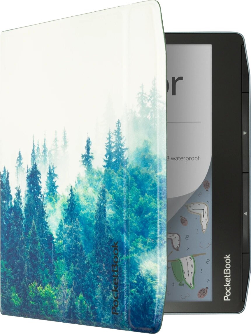 Capa PocketBook Flip Misty Forest 7" para e-Readers da Série Era 2