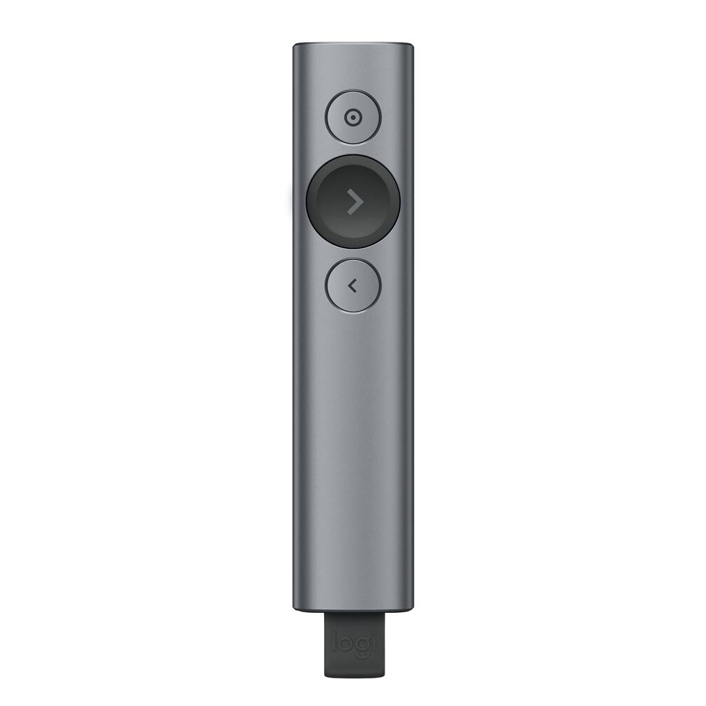 Apresentador Wireless Logitech Spotlight - Cinzento Cinzento-2