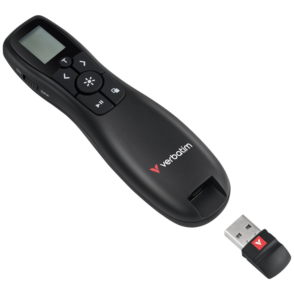 Apresentador Verbatim Keynote Wireless Presenter with LCD Display Preto-3