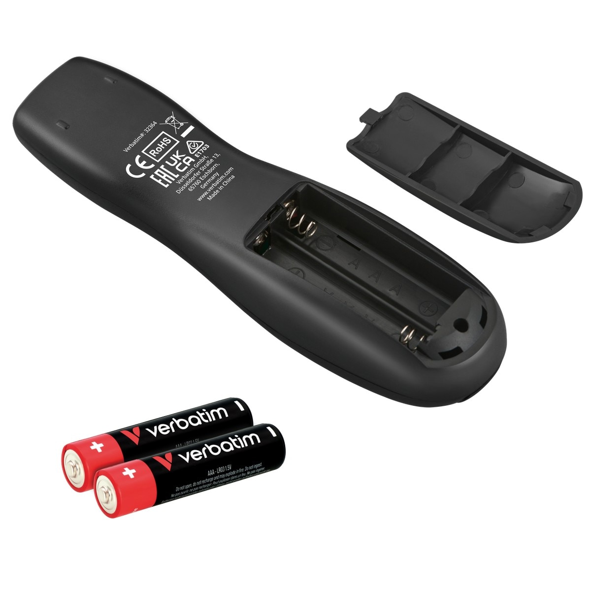 Apresentador Verbatim Keynote Wireless Presenter with LCD Display Preto-4