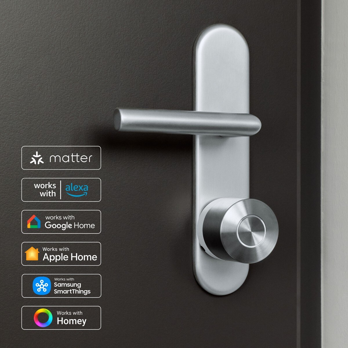 Fechadura Inteligente Nuki Smart Lock Ultra - Aço Inoxidável Aço inoxidável-3
