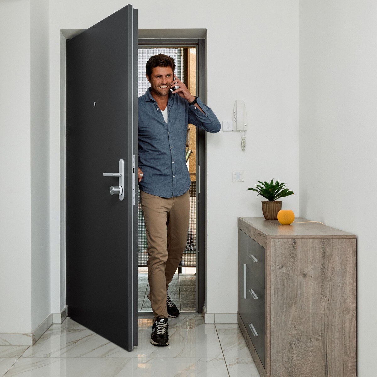 Fechadura Inteligente Nuki Smart Lock Ultra - Aço Inoxidável Aço inoxidável-5