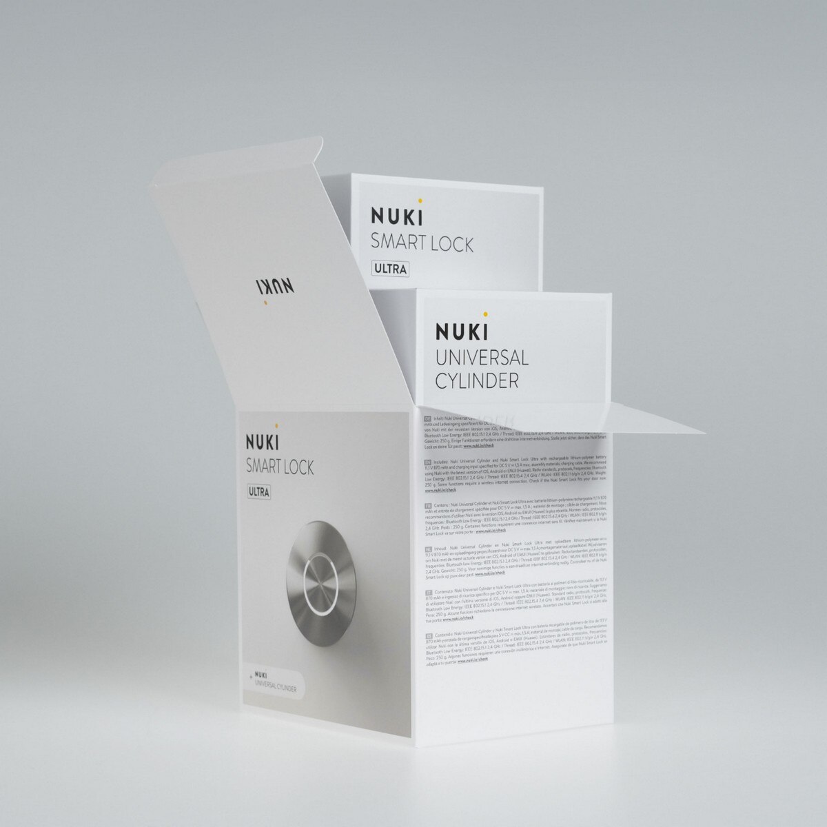 Fechadura Inteligente Nuki Smart Lock Ultra - Aço Inoxidável Aço inoxidável-8