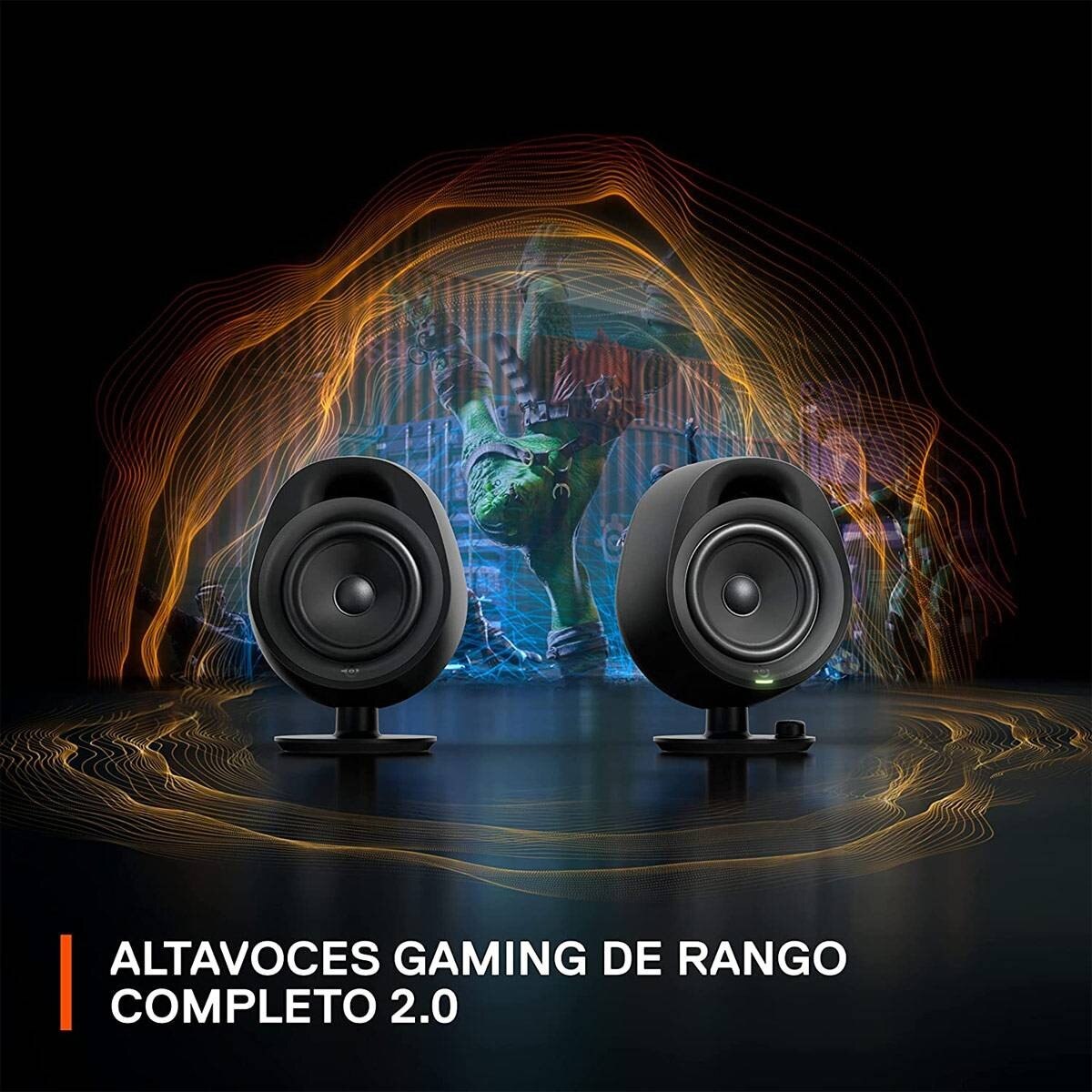 Colunas SteelSeries Arena 3 2.0 - Preto 2