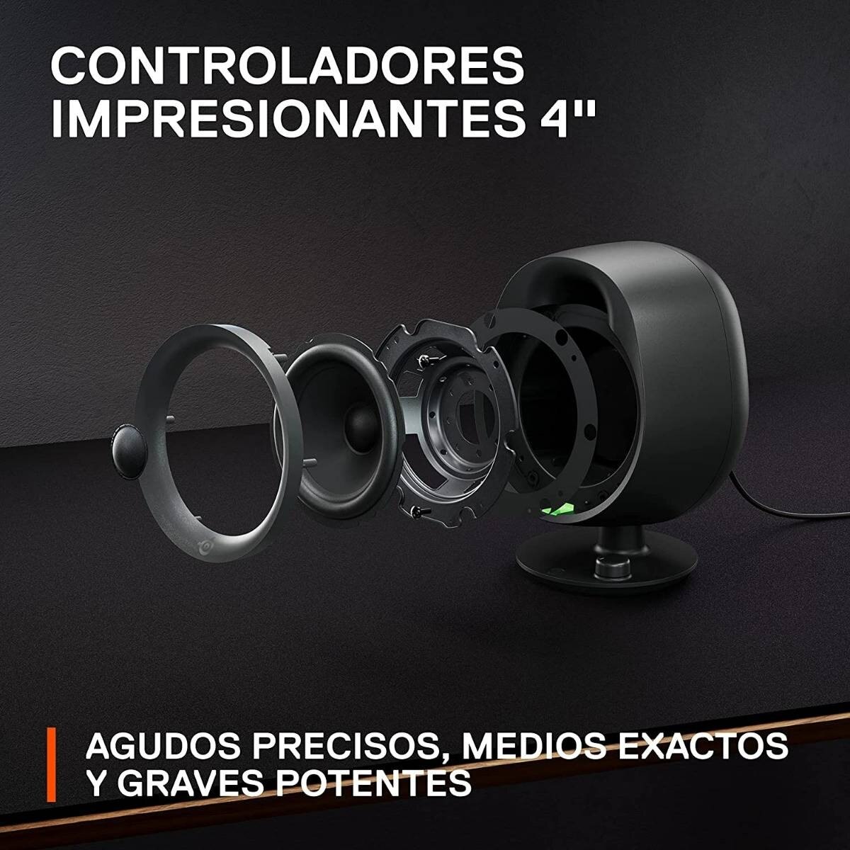 Colunas SteelSeries Arena 3 2.0 - Preto 3