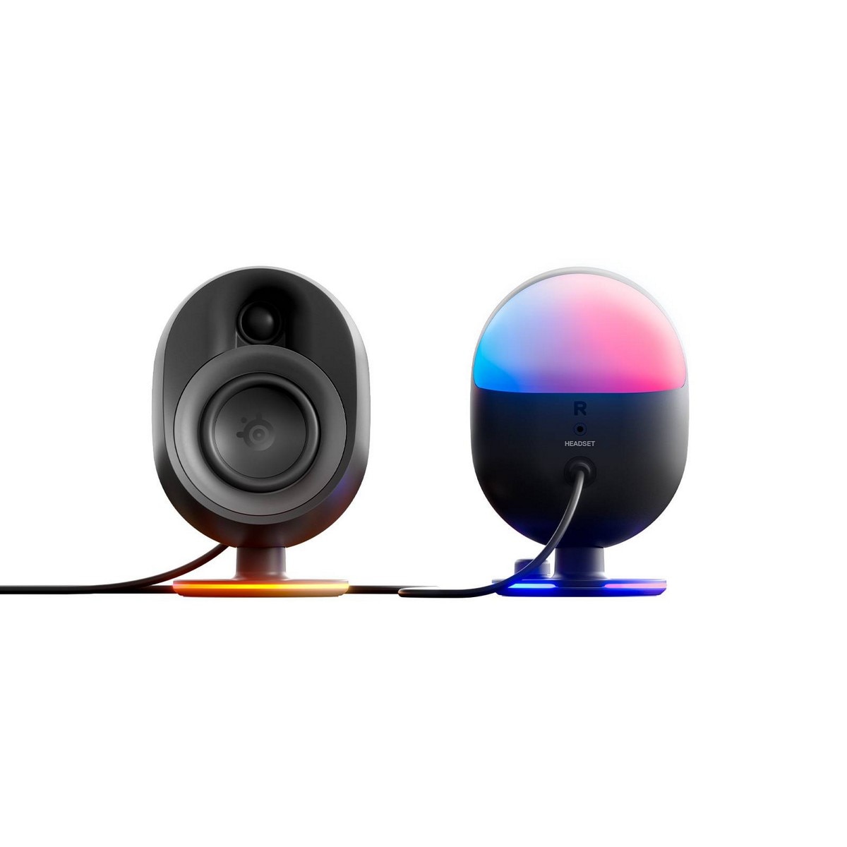Colunas SteelSeries Arena 7 RGB 2.1 - Preto 2