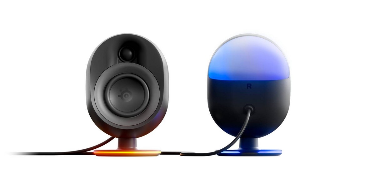 Colunas SteelSeries Arena 9 RGB 5.1 - Preto Preto-2