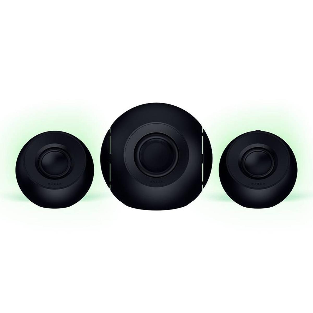 Colunas Razer Mako RGB Desktop Compact Design com Subwoofer 2.1 60W Peak, 45W RMS - Preto Preto-2