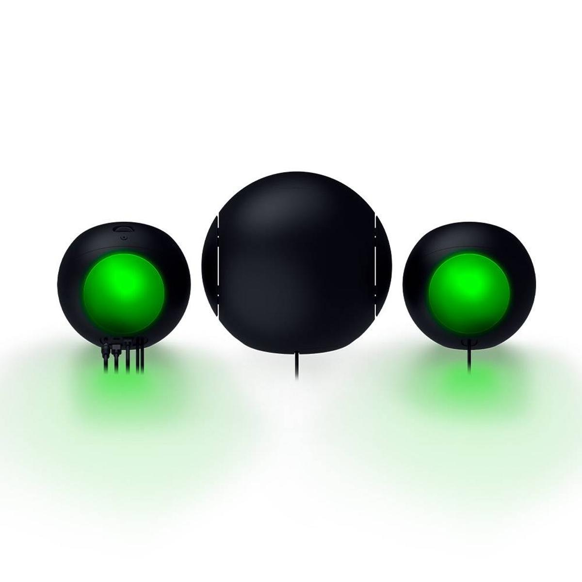 Colunas Razer Mako RGB Desktop Compact Design com Subwoofer 2.1 60W Peak, 45W RMS - Preto Preto-4
