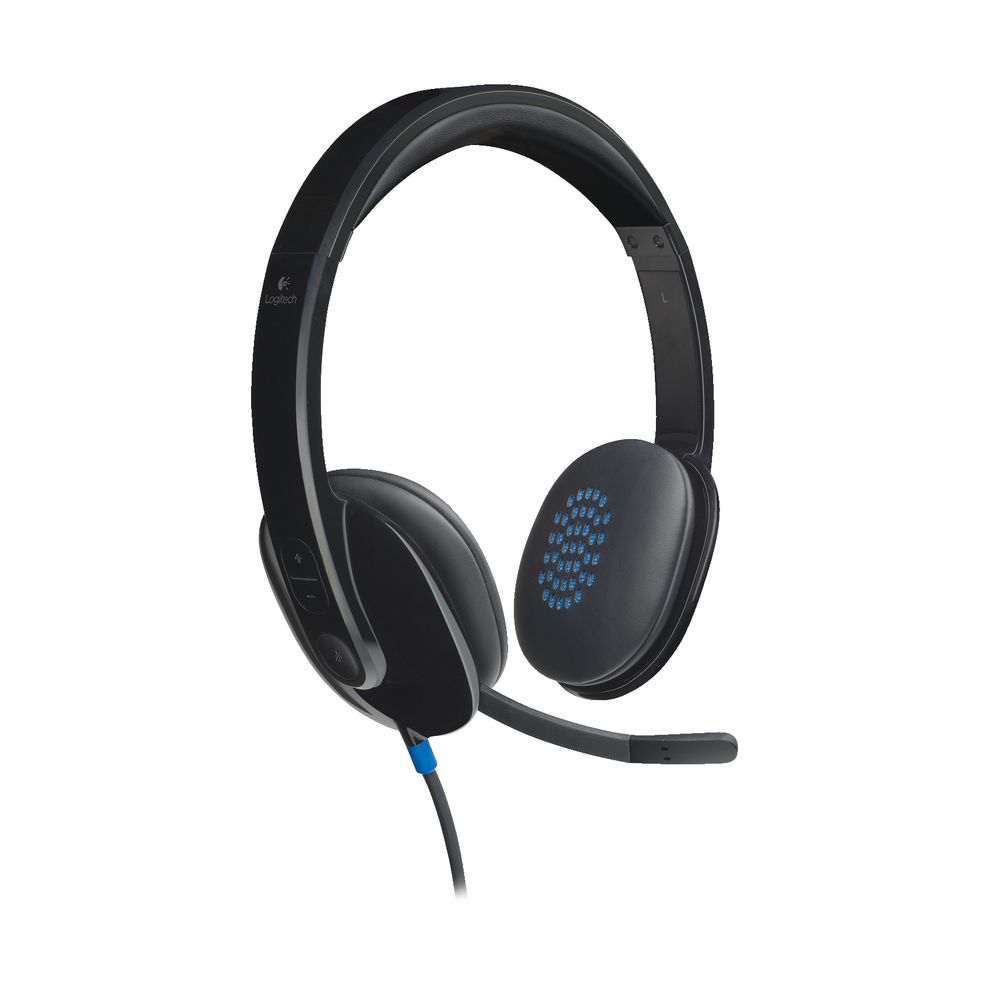 Auscultadores Logitech H540, 20 Hz - Preto 3