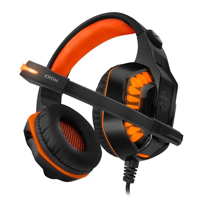 Imagem 0 de Auscultadores Gaming Nox Krom Konor - Laranja