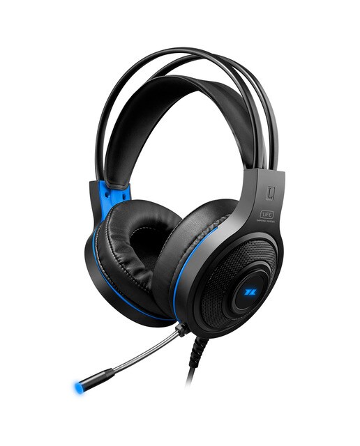 Imagem 0 de Auscultadores Gaming 1Life GHS: Sonic Gaming - Preto e Azul