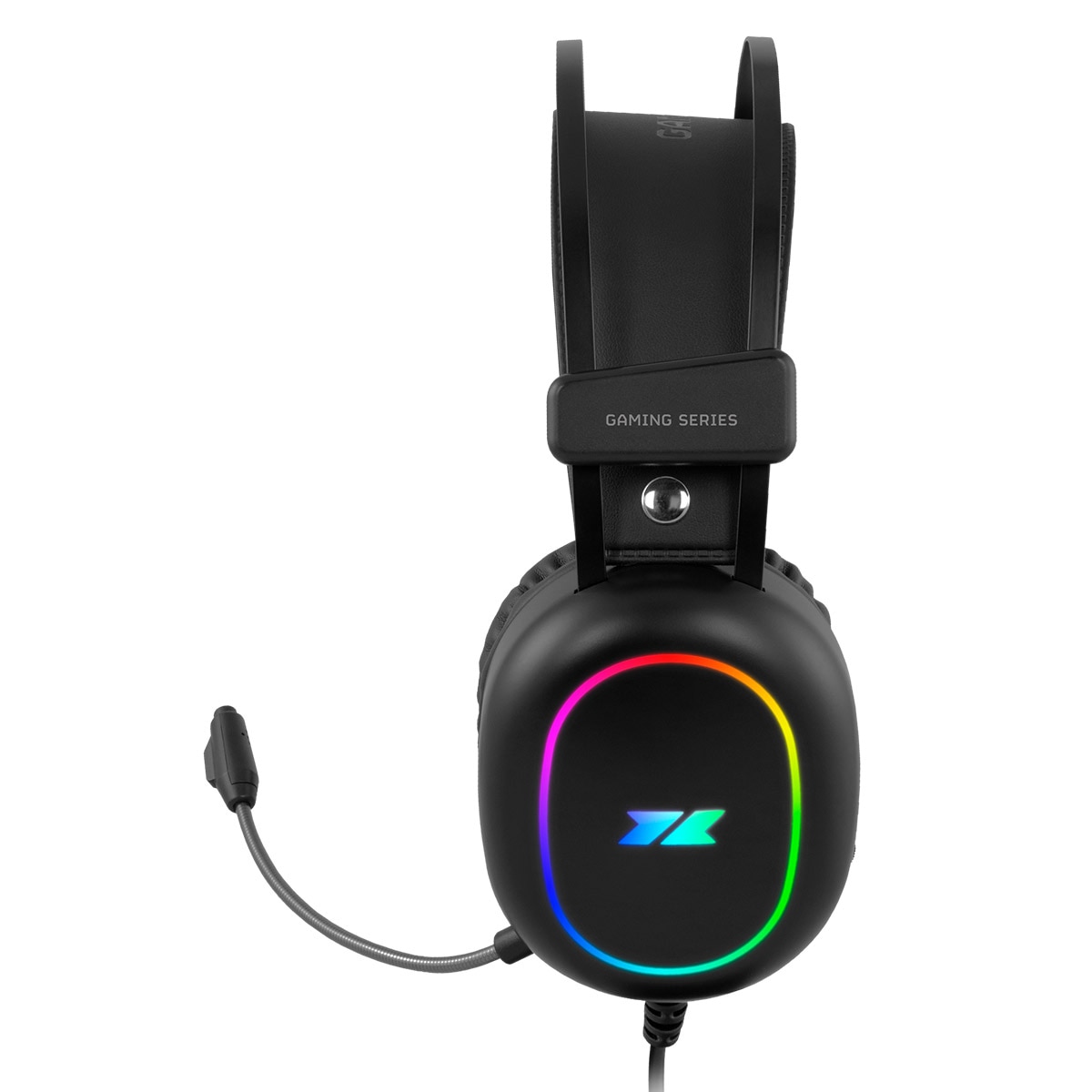 Auscultadores Headset Gaming 1Life Ghs: Astro RGB Gaming - Preto Preto-2