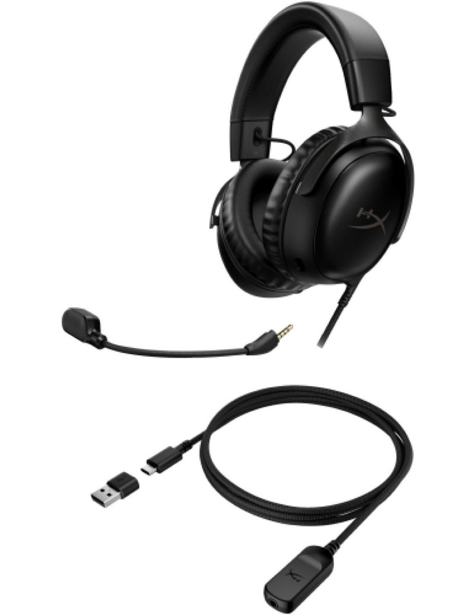 Auscultadores Gaming HyperX Cloud III - Preto Preto-5