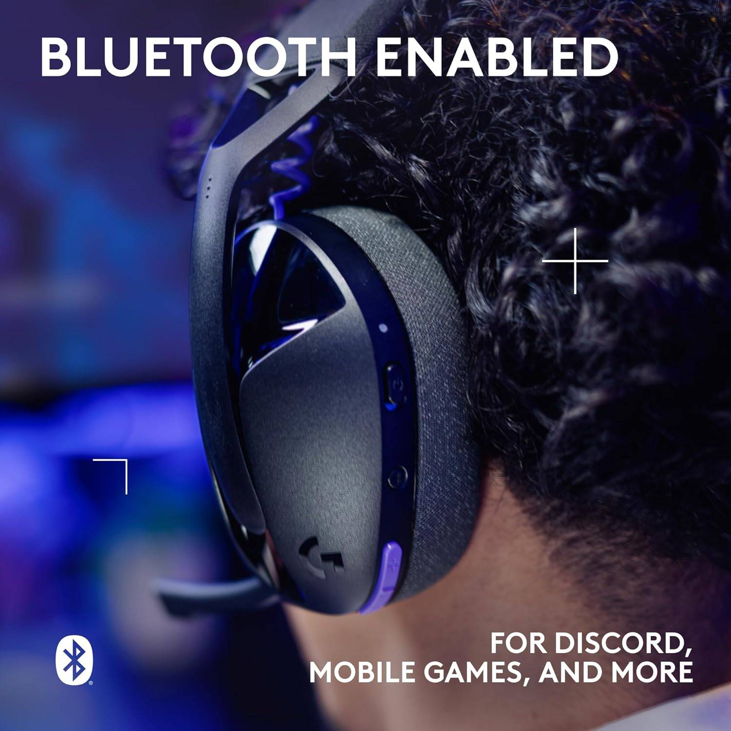 Auscultadores Headset Logitech G321 Lightspeed Wireless Gaming para PC, PS4, PS5, Nintendo Switch e Mobile – Preto Preto-5