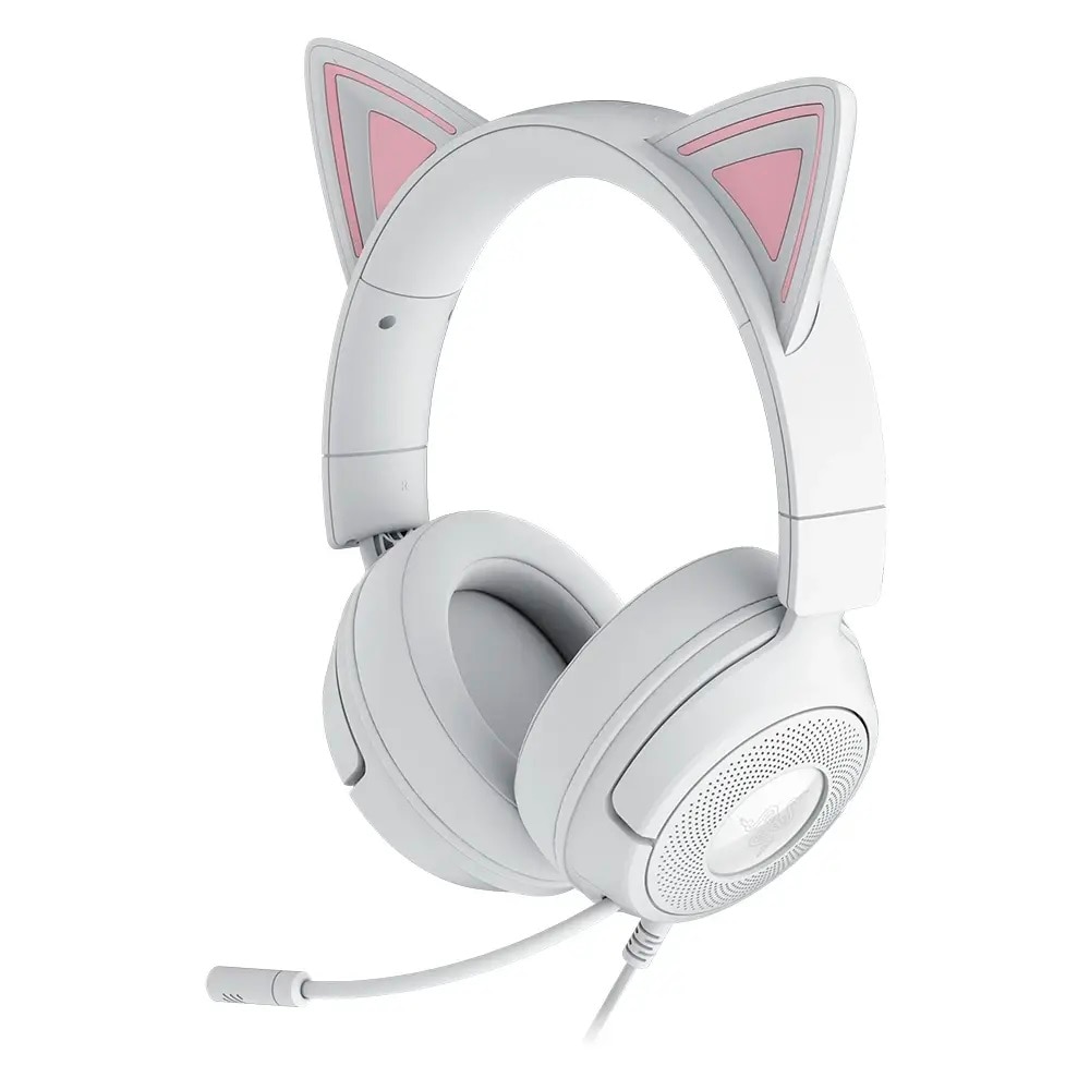 Imagem 0 de Auscultadores Gaming Razer Kraken Kitty V3 X - Branco