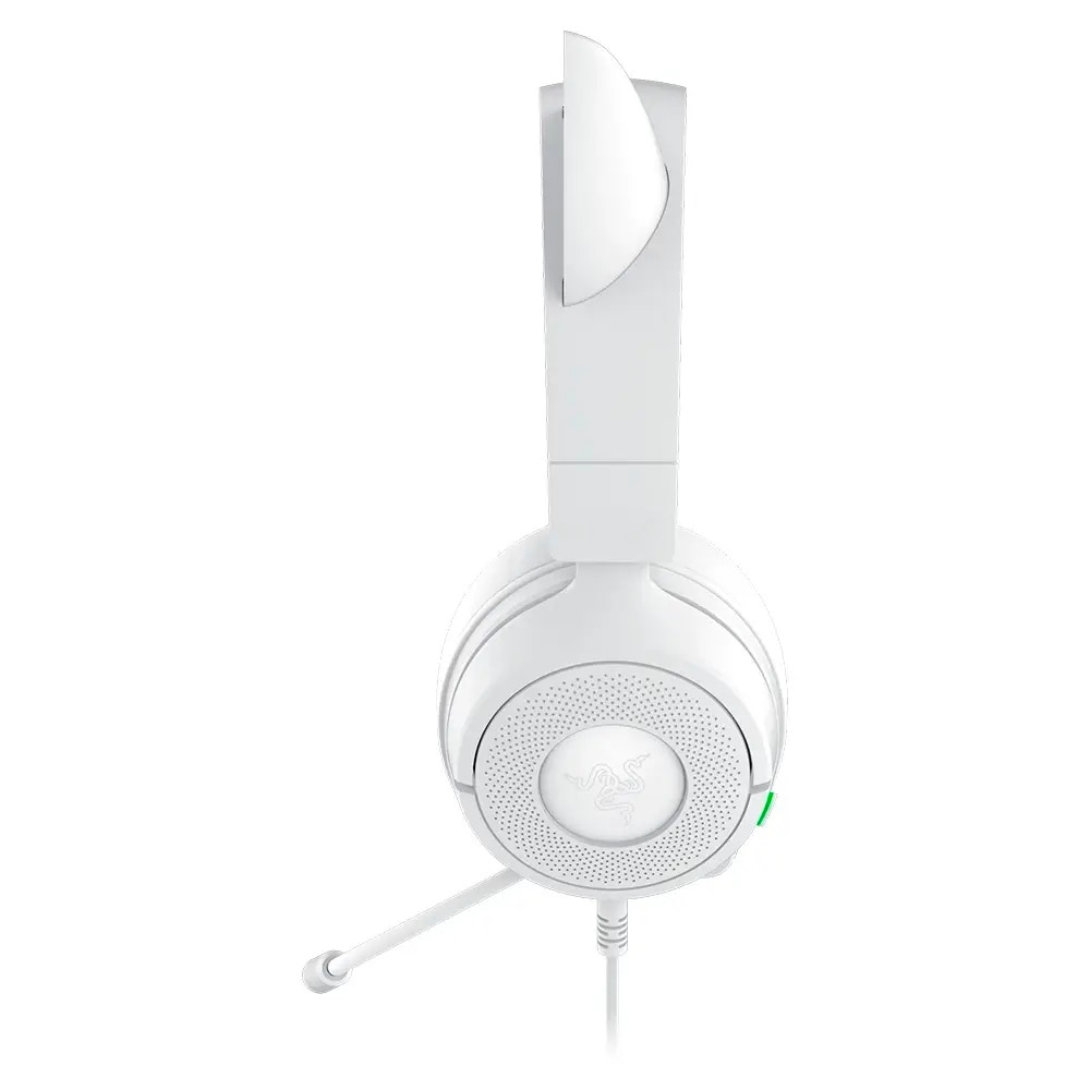 Auscultadores Gaming Razer Kraken Kitty V3 X - Branco Branco-4