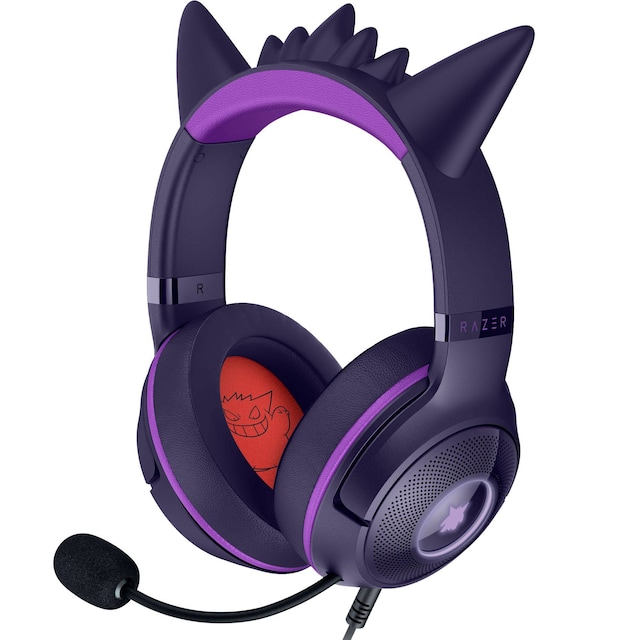 Imagem 0 de Auscultadores Gaming Razer Kraken Kitty V2 - Pokémon Gengar Edition