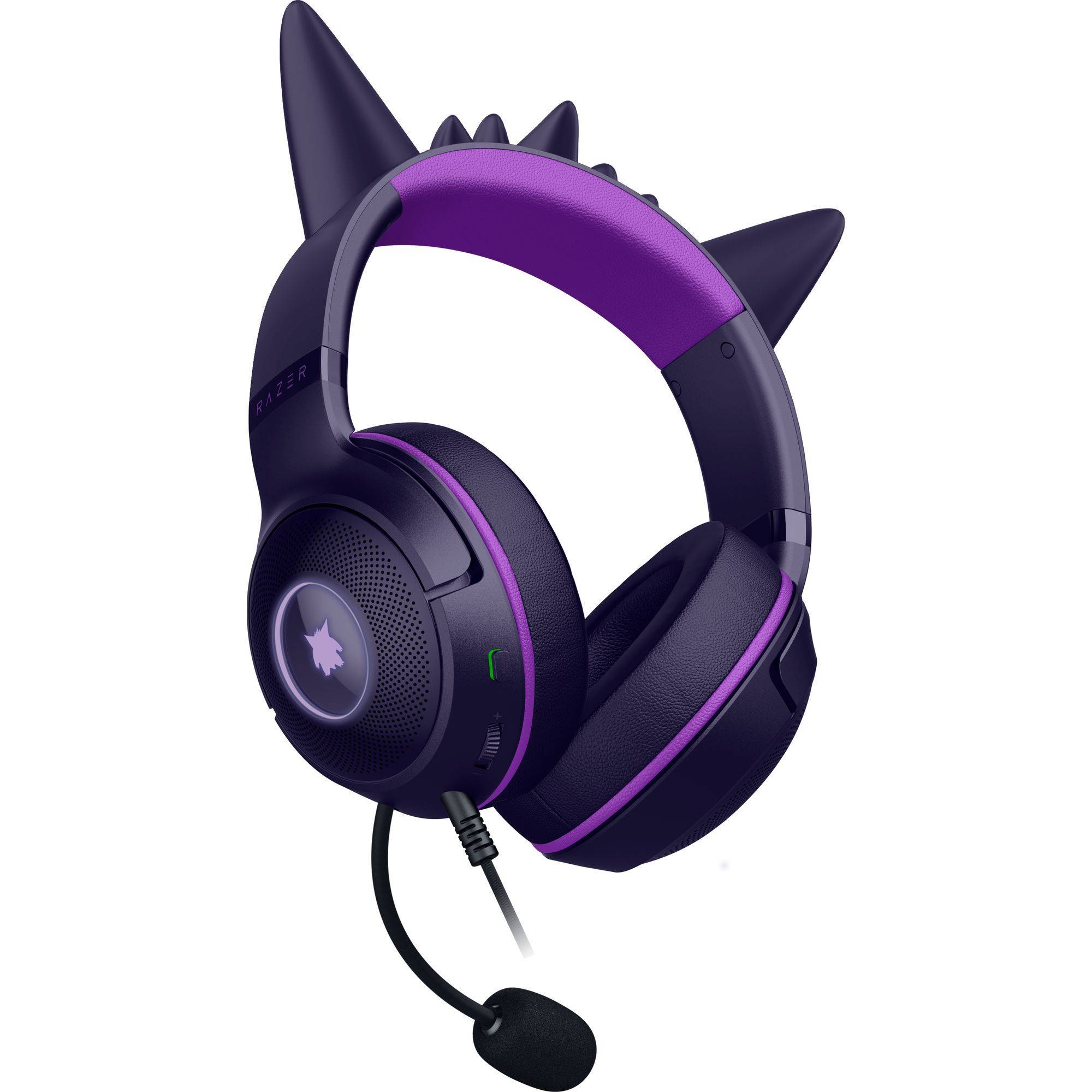 Auscultadores Gaming Razer Kraken Kitty V2 - Pokémon Gengar Edition Roxo-2