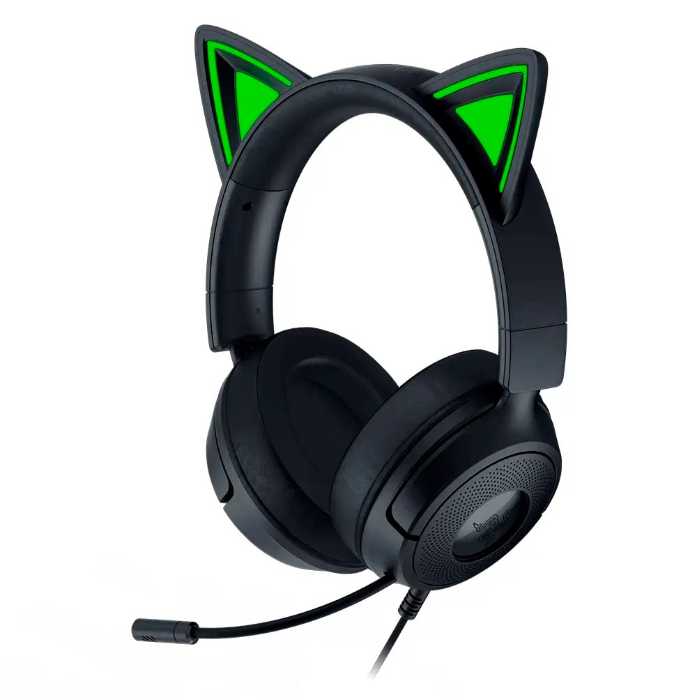 Imagem 0 de Auscultadores Gaming Razer Kraken Kitty V3 X - Preto