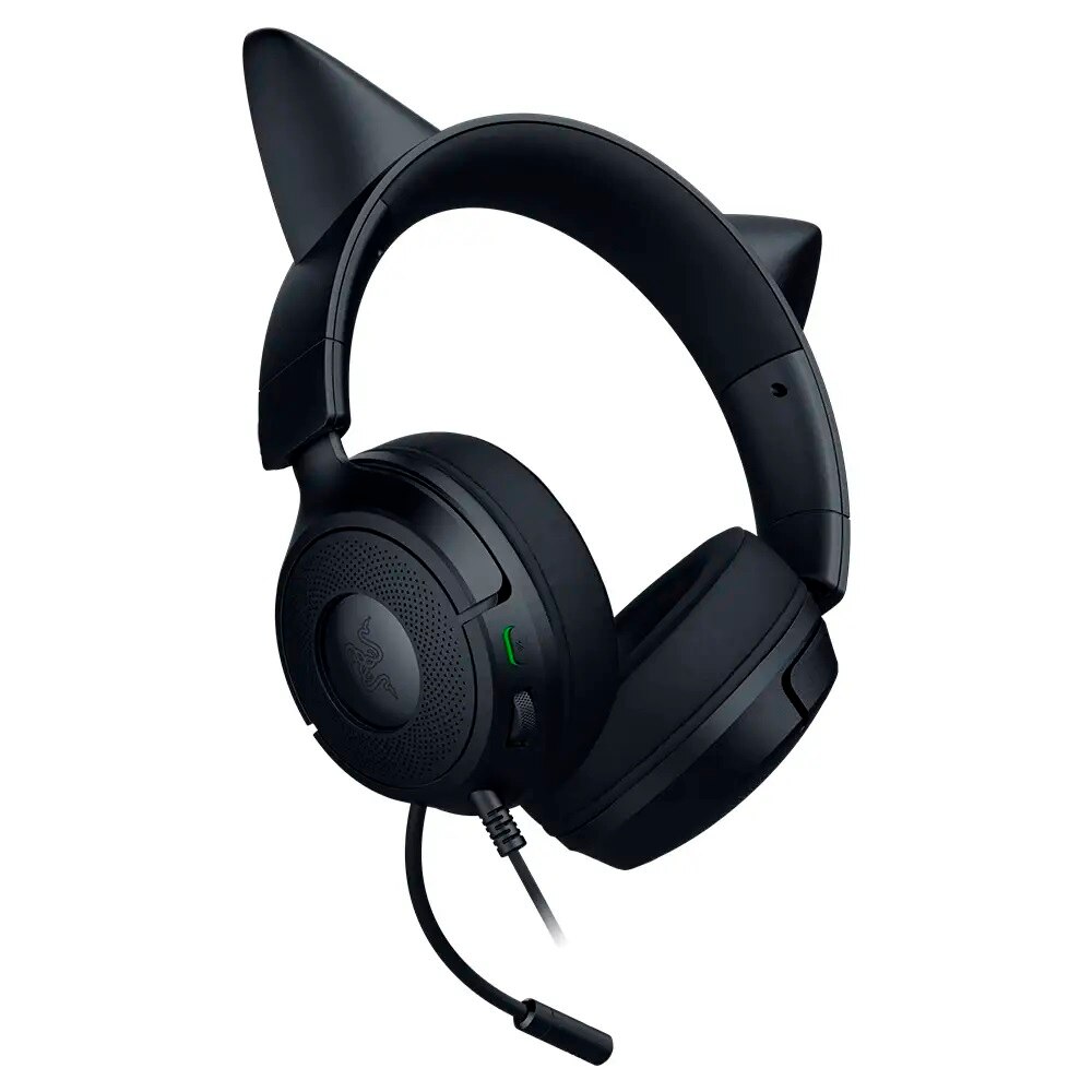 Auscultadores Gaming Razer Kraken Kitty V3 X - Preto Preto-2